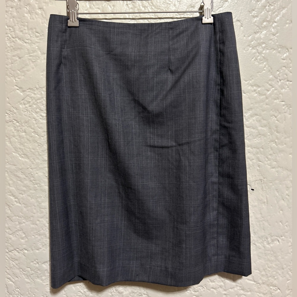 Pendleton 100% wool Classic Gray Women's Pencil Skirt size 8 women's